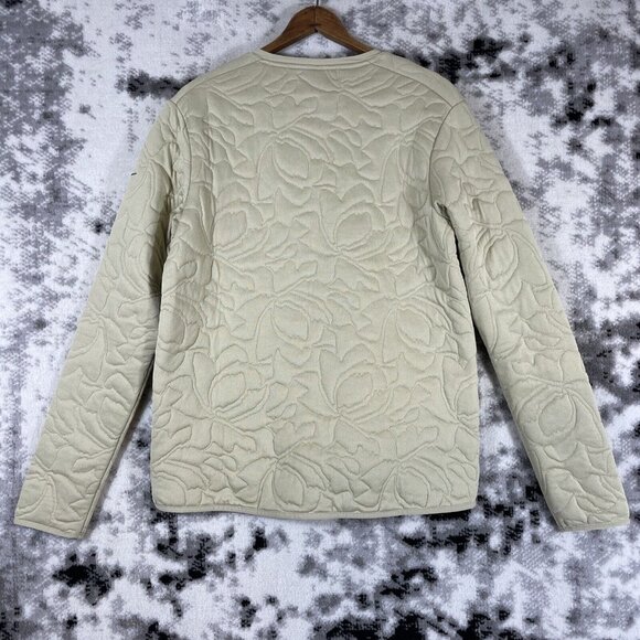 Nike Damen Golf Dri Fit Pullover Womens Size Small Light‎ Beige Performance - Picture 2 of 14